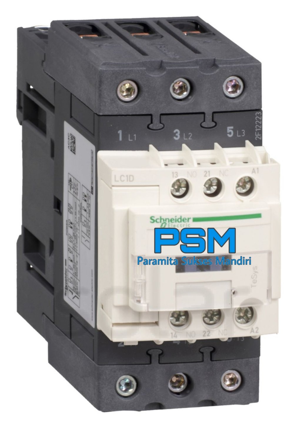 Schneider CONTACTOR 3P 65A 1NO 1NC AC3 30KW EVERLINK LC1D65A