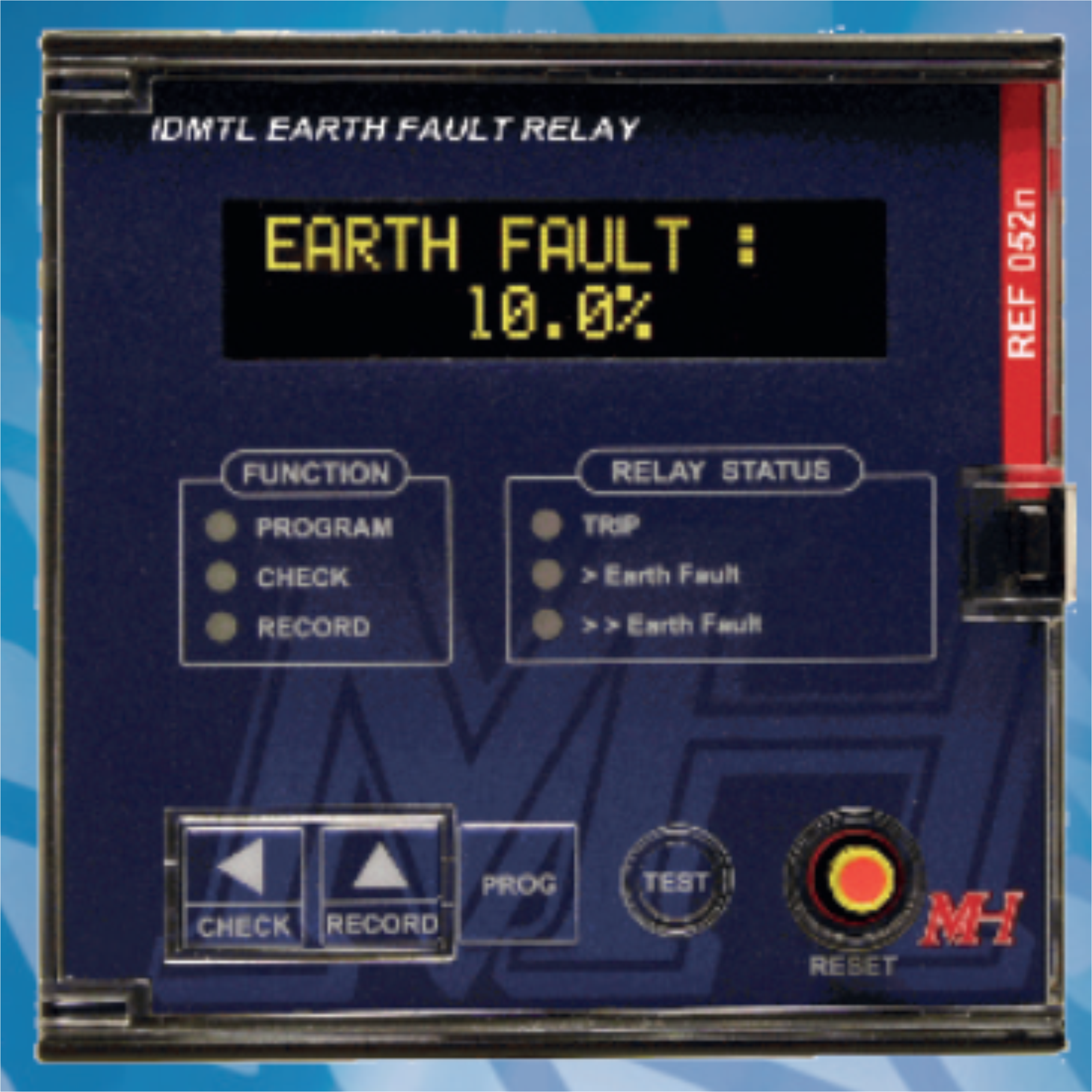 Earth Fault Relay (IDMTL), REF 052n MTB,MH Original Munhean