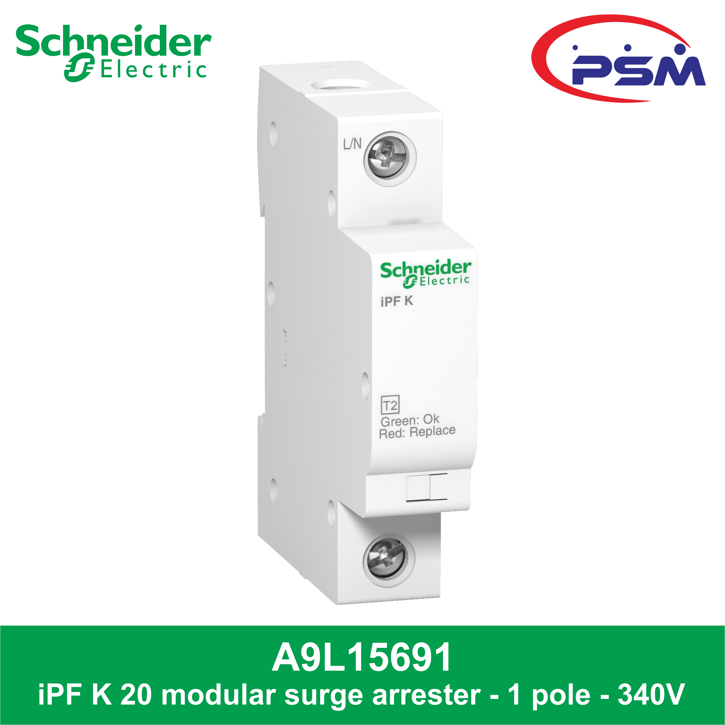 iPF Modular Surge Arrester Tipe 2 (Fixed / Monoblok) - All Varian