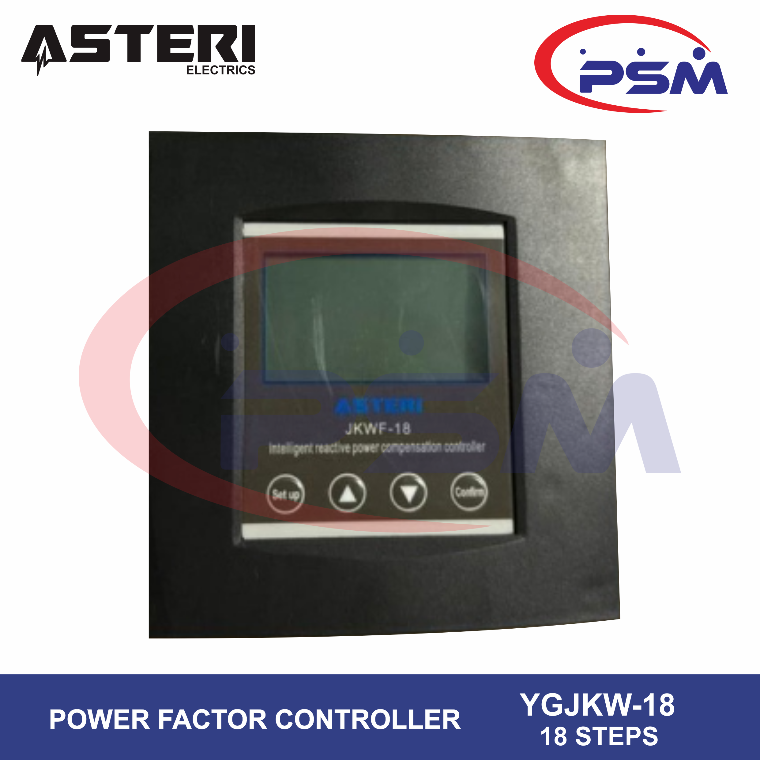 Power Factor Controller / Regulator 18 Step Asteri Original
