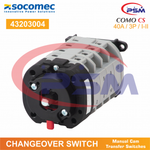 Socomec Changeover Switch / Transfer Switch / COMO CS 40A / 3P / I-II / 43203004
