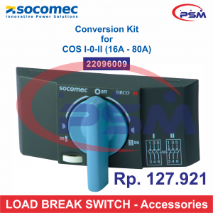 Socomec Conversion Kit For COS I-0-II Accessories Load Break Switch 16-80A 22096009