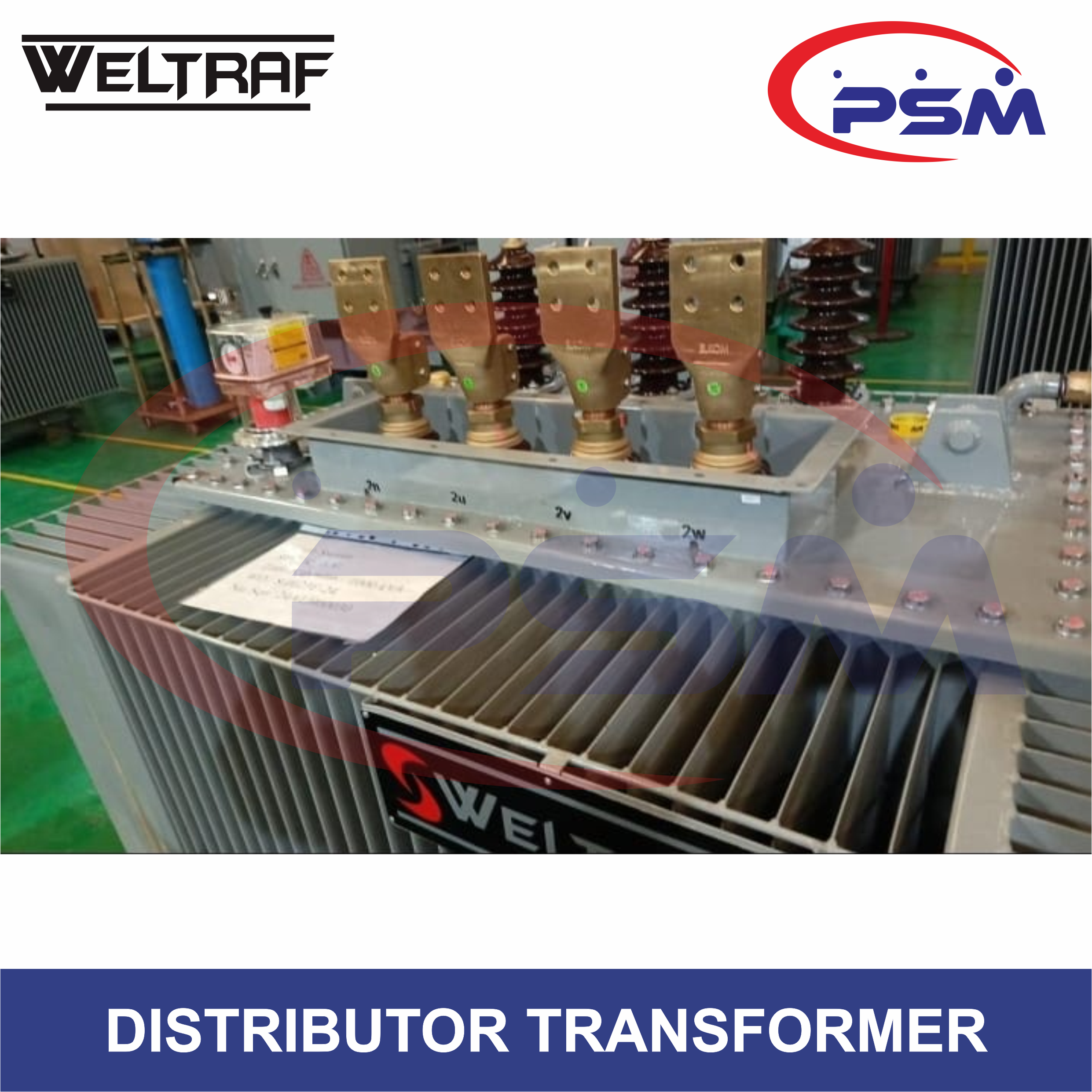 Distributor Transformer / Trafo / Merk Weltraf