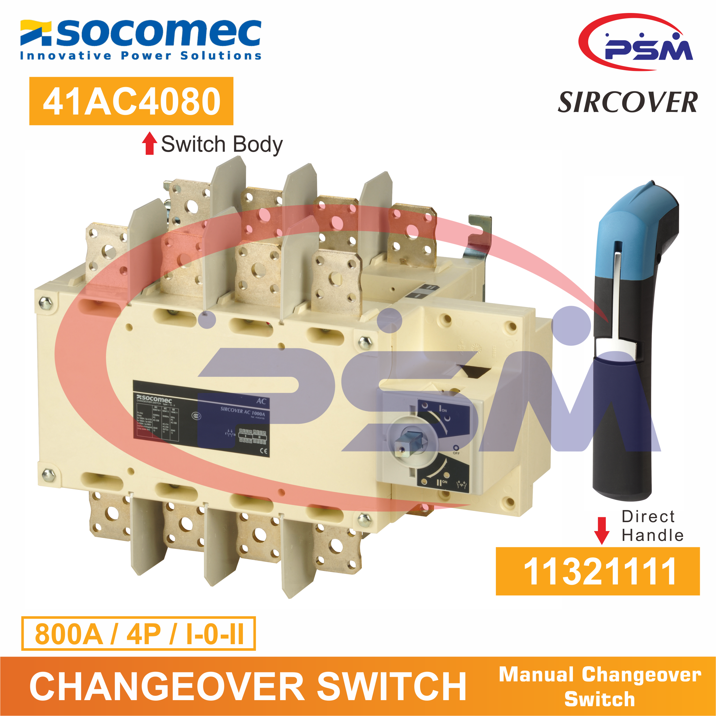SIRCOVER 800A 4P 41AC4080
