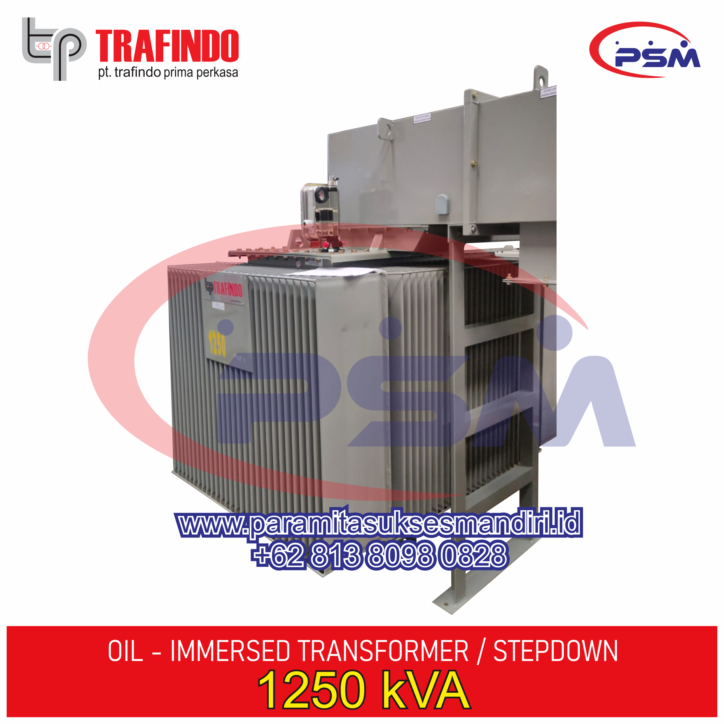 Trafo Distribusi Trafindo (Transformer Step Down) 1250 kVA