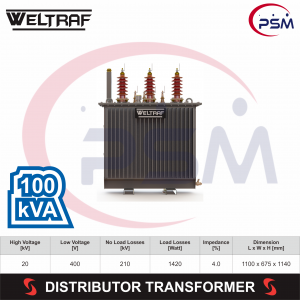 Weltraf Distributor Transformer / Trafo / 100 kVA