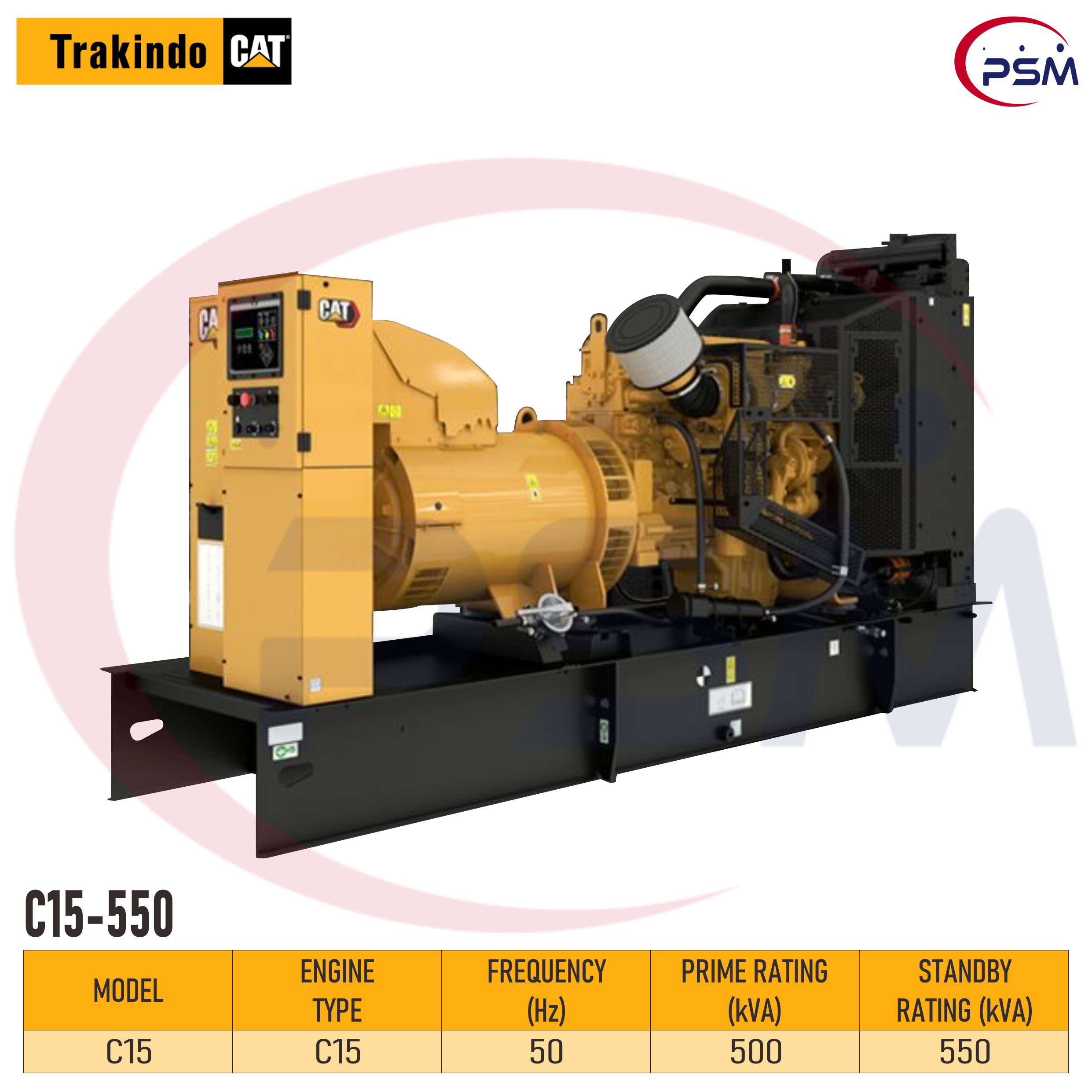 Caterpillar Generator Sets Diesel C15 | C15 550kVA 50Hz