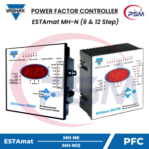 VISHAY ESTAmat MH-N Power Factor Controller (6 & 12 Step)